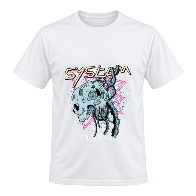 T-shirt — Cyberpunk · Néon urbain